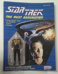 RJ1213: Star Trek: The Next Generation: Lieutenant Commander Data (Spot) : Galoob: 5340: 1988