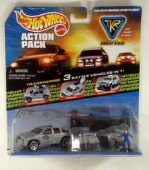 RJ0990: Hot Wheels: Action Pack: TKR: Team Knight Rider: Mattel: 19396: 1998: NIB