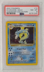 V0284: 2002: Gyarados: 12/110: Legendary Collection: Holo Rare: PSA: 8: NM-MT: 62751249