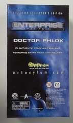 RJ1323: Star Trek: Enterprise: Away Team: Doctor Phlox: Exclusive Collector's Edition: Art Asylum: 85250: 2002