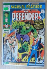 C0434: Marvel Feature: #1: 1971: 1st Appearance of The Defenders 2.0 GD