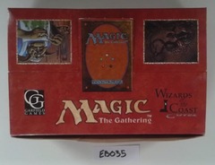 EB035: Fallen Empires: Booster Box: Wizards of the Coast: Empty Box: 1994