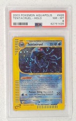 V0297: 2003: Tentacruel: H26/H32: Aquapolis: Holo Rare: PSA: 8: NM-MT: 62751435