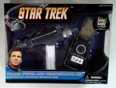 RJ0241: Star Trek: Phaser Pistol and Communicator Set: Retailer Summits Exclusive (Only 300 Made): 2008: NIB