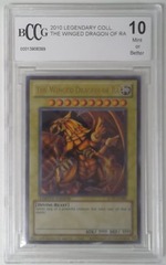 V0238: 2010: The Winged Dragon of RA: LC01-EN003: Legendary Collection: BCCG: 10: Mint or Better: 00013908389