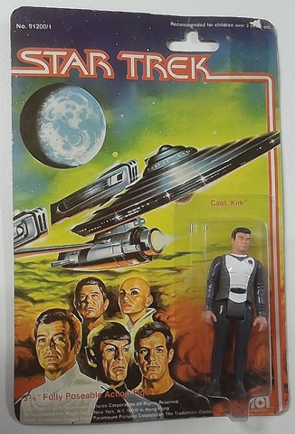 RJ1186: Star Trek: Capt. Kirk: Mego: 91200/1: 1979