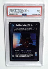 V1325: 2000: VADER, DARK LORD/SITH: REFLECTIONS: FOIL: PSA 7: NM: 88724681