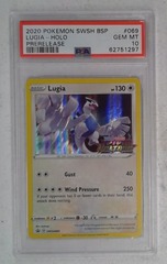 V0517: 2020: Lugia: SWSH069: Prerelease: Holo Promo: PSA: 10: GEM MT: 62751297