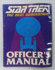 V00209: Star Trek The Next Generation: Officer's Manual: Star Trek: 2012: READ DESCRIPTION