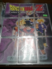 DBZ Trunks Saga Advertisement 9 Card Puzzle Set