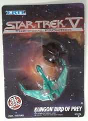 RJ0665: Star Trek V: The Final Frontier: Die Cast Klingon Bird of Prey: ERTL: 1989