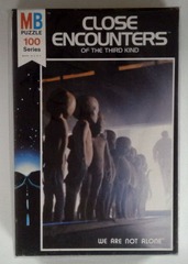 RJ1064: Close Encounters of the Third Kind: 100 Piece Puzzle: Milton Bradley: 4871-1: 1977: NIB