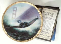 RJP115: Star Trek: The Movies Plate Collection: Star Trek: Triumphant Return: The Hamilton Collection: 0953B