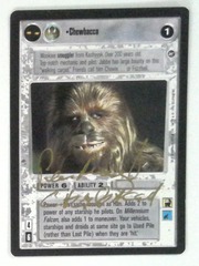 Chewbacca: V1124: Signed/Autographed: Peter Mayhew: Gold