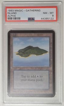 V0153: 1993 Island - Alpha - PSA: 8: NM-MT: 44395122