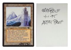 Urza's Tower: V0056: Artist Proof: Autograph/Signature: Mark Poole: Black