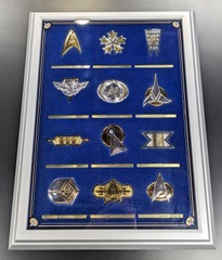 RJ0194: Star Trek: Insignia Collection: .925 Sterling: The Franklin Mint: 1992