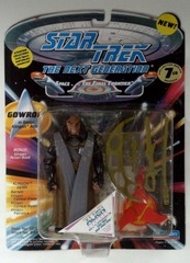 RM0040: Star Trek: The Next Generation: Gowron in Ritual Klingon Attire: Playmates: 6945: 1994