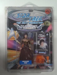 RJ6359: Star Trek: The Next Generation: International Edition: Lwaxana Troi w/ Space Caps: Playmates: 604190: 1993