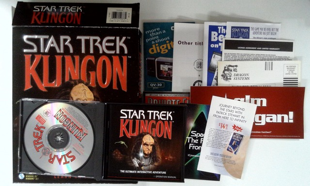 RJ0485: Star Trek: Klingon: Simon & Schuster Interactive: 1996