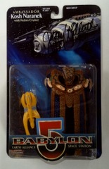 RJ0235: AUTOGRAPHED: Babylon 5: Ambassador Kosh Naranek: WB Toy: 20030: 1997