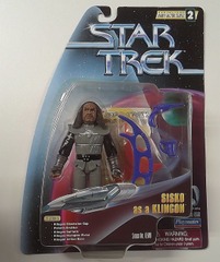 RJ6061: Star Trek: Sisko as a Klingon: Playmates: 65101: 1997