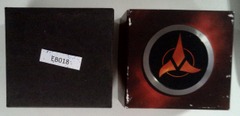 EB018: Star Trek CCG: OTSD Box: Klingon: Decipher: 1998: Empty Box