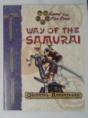 V00189: Way of the Samurai: Legend of the Five: AEG 3106: READ DESCRIPTION