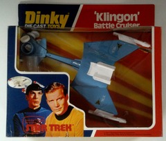 RJ0069: Star Trek: Klingon Battle Cruiser: Dinky Diecast Toys: 357: Meccano: 1978: NIB