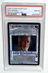 V1252: 2000: BEN KENOBI: REFLECTIONS: FOIL: PSA 8: NM-MT: 88724651