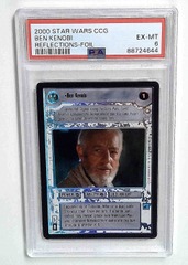 V1373: 2000: BEN KENOBI: REFLECTIONS: FOIL: PSA 6: EX-MT: 88724644