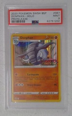 V0393: 2020: Donphan: SWSH067: Prerelease: Holo Promo: PSA: 9: Mint: 62751202