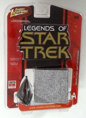 RJ0649: Legends of Star Trek: Borg Cube w/ Sphere: White Lightning: Johnny Lightning: 2007