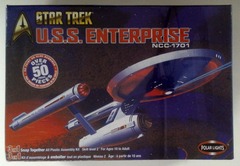 RJ0067: Star Trek: U.S.S. Enterprise NCC-1701 Model Kit: Polar Lights: 4200: 2003: NIB