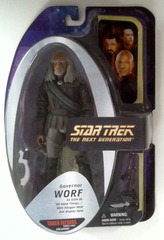 RJ0504: Star Trek: The Next Generation: Worf: Art Asylum / Diamond Select: 2005: NIB