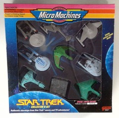 RJ0613: Star Trek: MicroMachines Collector's Set (NX-2000): Galoob: 65827: 1993: NIB