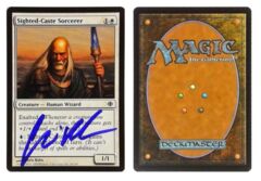 Sight-Caste Sorcerer: V0854: Signed/Autographed: Chris Rahn: Purple