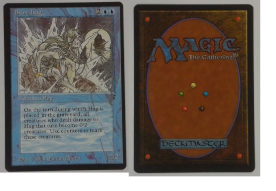 Brine Hag: V0131: Signed/Autographed: Quinton Hoover: Silver