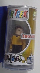 RJ1406: Star Trek: MiniMates: Captain Kirk: Art Asylum: 87450: 2002