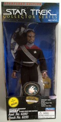 RM0075: Star Trek: Starfleet Edition: Lieutenant Commander Worf in Deep Space Nine Uniform: Playmates: 6295: 1995