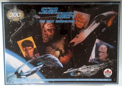 RJ0525: Star Trek: The Next Generation: 300 Piece Poster Puzzle: 40125-3: Canada Games: 1993