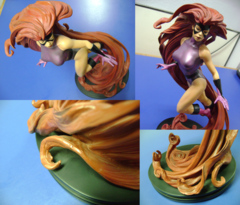 Medusa: Inhumans: Painted Statue: Mark Newman (Repaired Damaged)