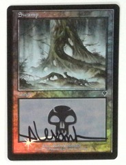 Swamp: V1225: Signed/Autographed: Rob Alexander: Black