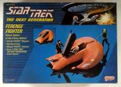 RJ0085: Star Trek: The Next Generation: Ferengi Fighter: Galoob: 5362: 1989: NIB