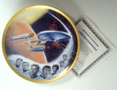 RJP041: Star Trek: Plate Collection: U.S.S. Enterprise NCC 1701: Ernst: 0898E