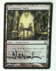 Overgrown Tomb: V1279: Signed/Autographed: Rob Alexander: Black