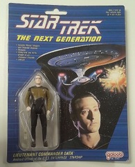 RJ1214: Star Trek: The Next Generation: Lieutenant Commander Data (Flesh) : Galoob: 5340: 1988