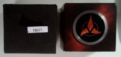 EB017: Star Trek CCG: OTSD Box: Klingon: Decipher: 1998: Empty Box