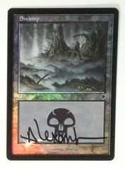 Swamp: V1223: Signed/Autographed: Rob Alexander: Black