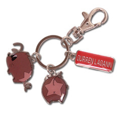 Gurren Lagann Boota Metal Keychain